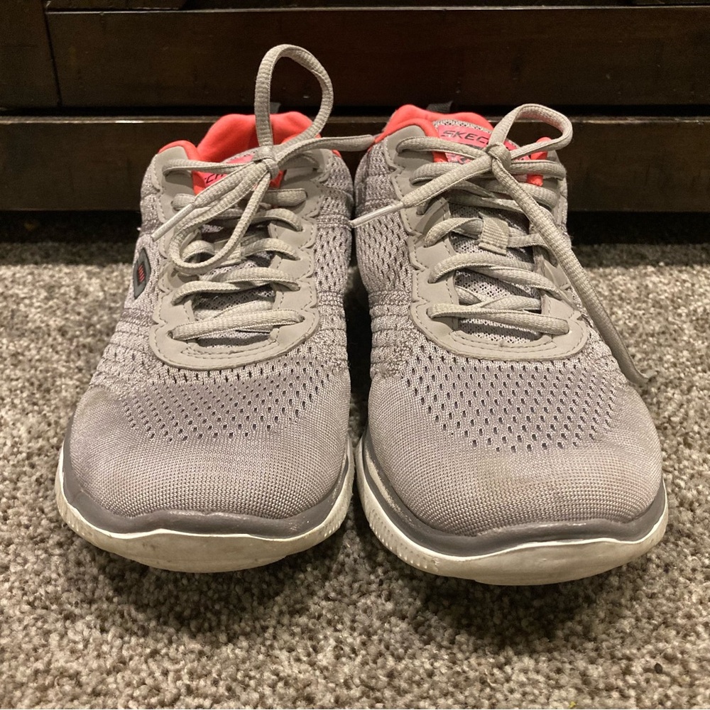 Skechers Womens Flex Appeal - Obvious Choice - 12058-LGCL Grey - Size 9